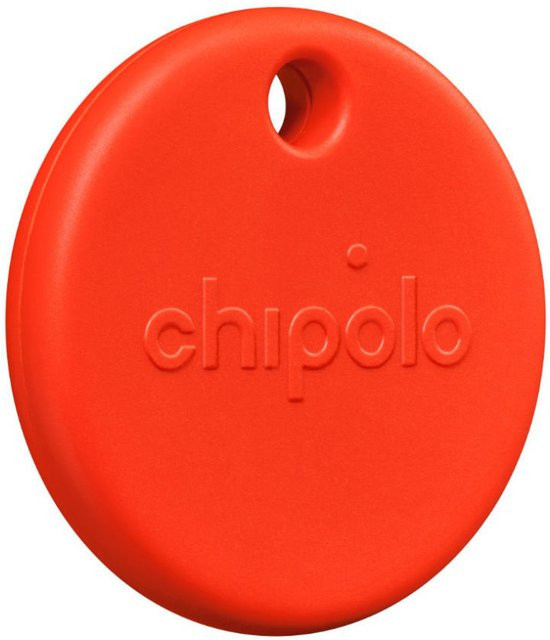 Chipolo Pop Bluetooth-Tracker Rot für Apple Find My und Google Find My Device - Bild 1