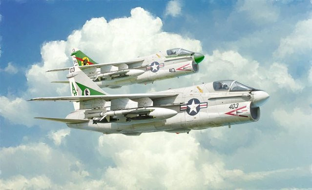 Italeri A-7E Corsair II, Fahrzeug, 1:72, Grau - Bild 1