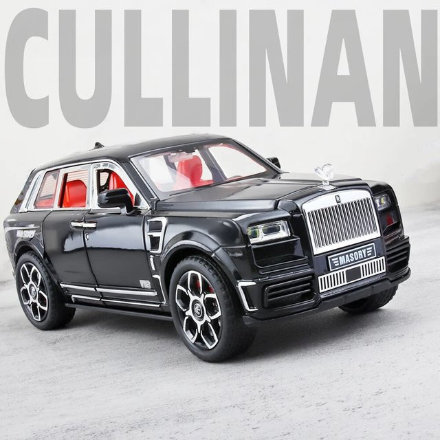 XMD RRCullinan SUV-Modellautospielzeug, Maßstab 1:24, mit Licht und Sound - Bild 1