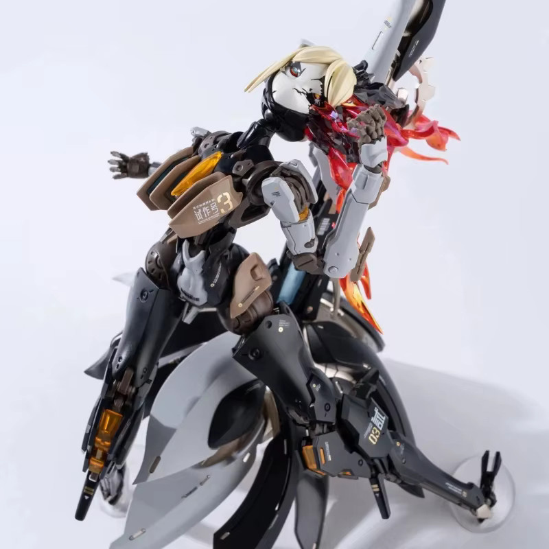 Bandai Rosado Mecha Girl Modellbausatz, Actionfiguren, 1/10, Fantasy - Bild 2