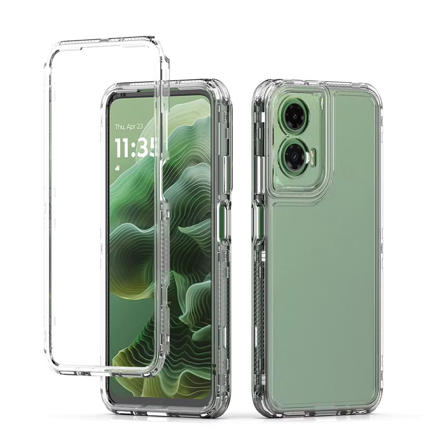 Transparente Shock-Proof Handyhülle für Motorola G85 G84 G82 G54 G53 G52 G35 G34 G24 G23 mit Stoßschutz - Bild 3