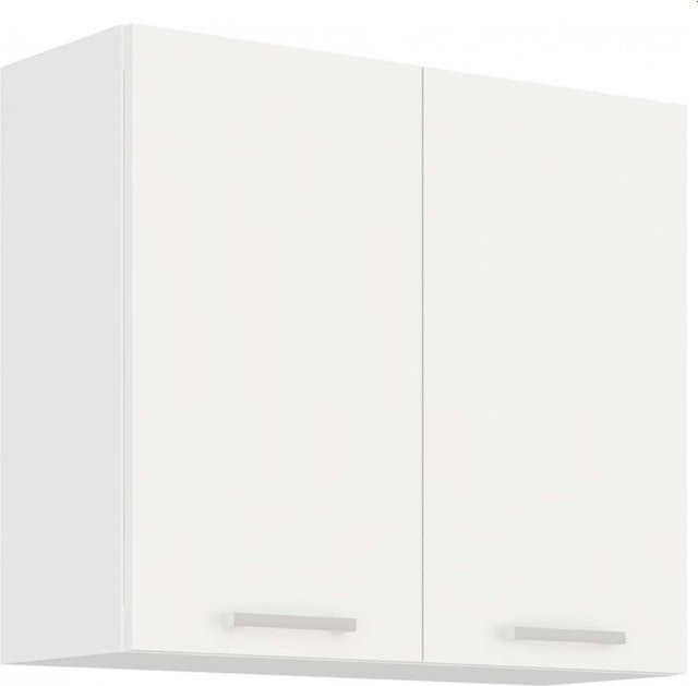 EKO White Hängeschrank in Weiss matt für deine Küchenzeile mit einer Breite von 80 cm - Bild 1