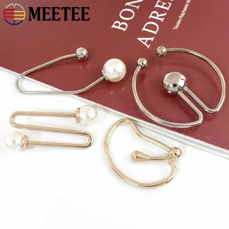 Meetee Ring Schnalle, Metall, Doppelköpfige Schnallen, Zubehör - Bild 2