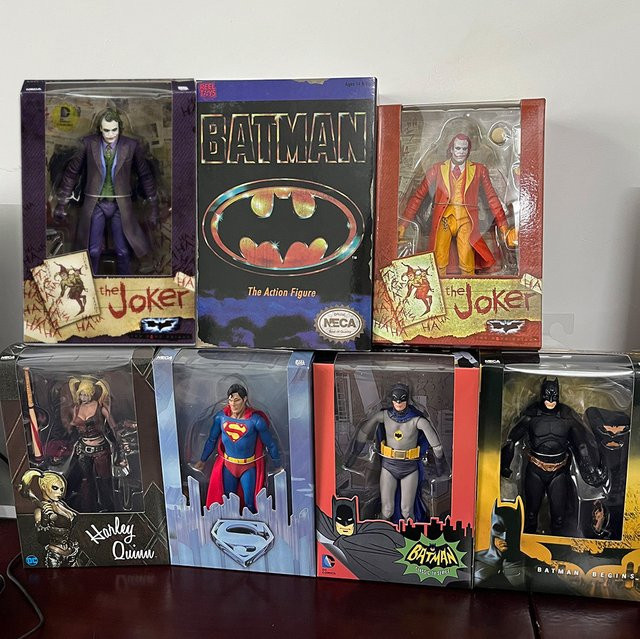 Mafex Batman Joker Superman Harley Quinn Actionfigur Cartoon - Bild 1