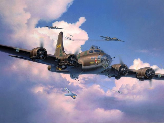 Revell B-17F Memphis Belle, Modellbau, 1:48 - Bild 5