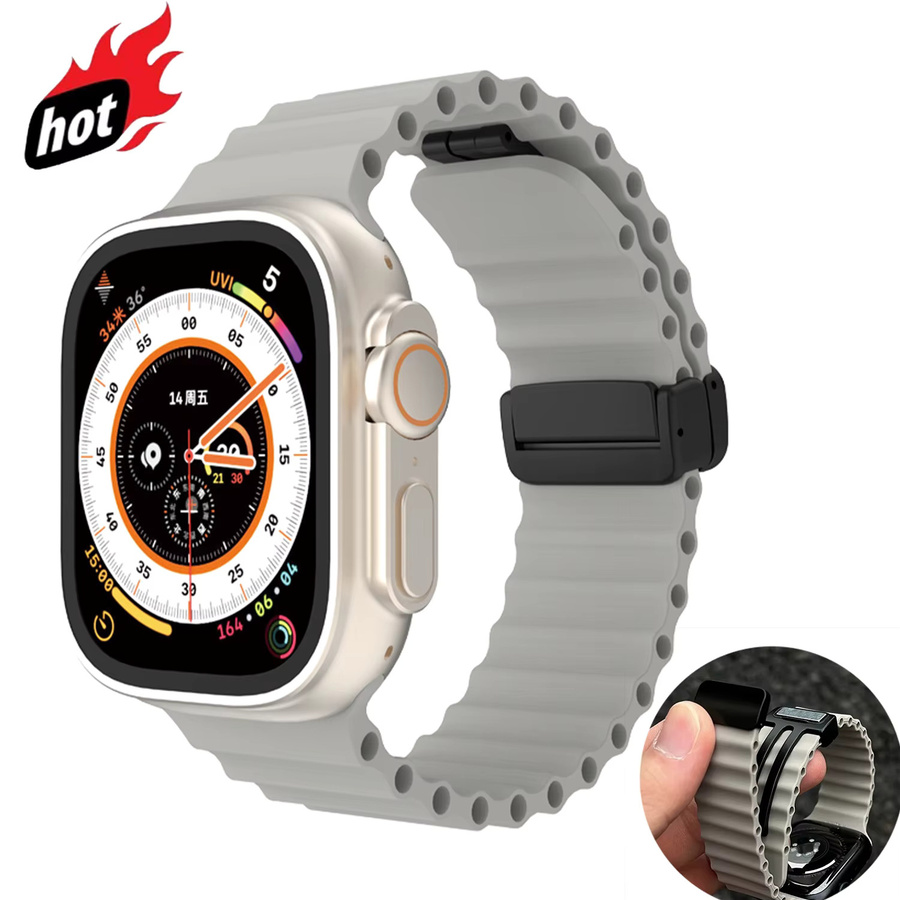 RWBANDS Uhrenarmband Silikon, Schwarz, Unisex - Bild 3