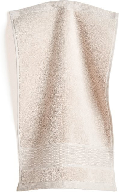 Rico Design Gästehandtuch aus Bio-Baumwolle in Beige, GOTS-zertifiziert und flauschig - Bild 1