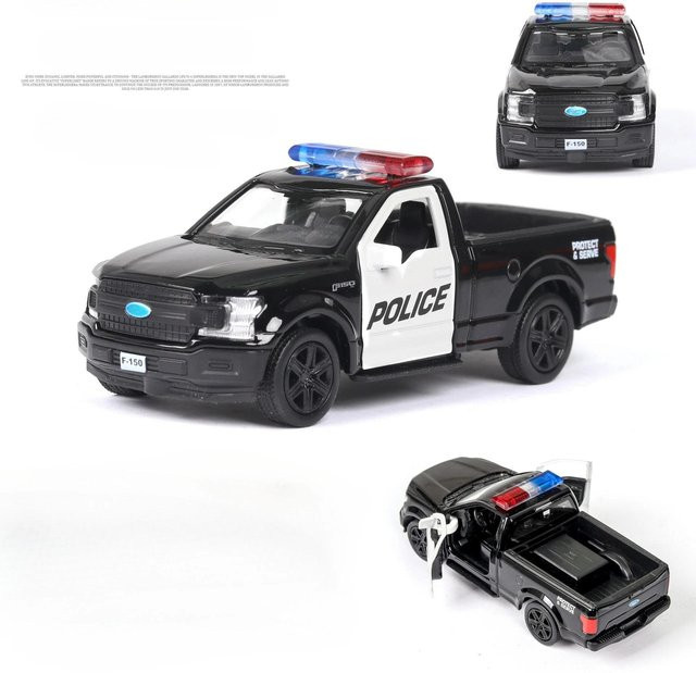 Platinum Challenger, Polizeiauto, 1:36, Metall, ab 14 Jahre - Bild 1