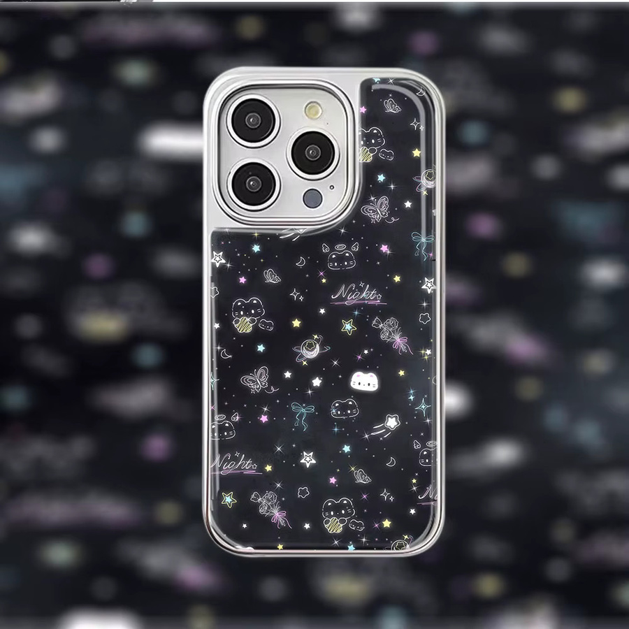 Galaxy Cat Hydrogel-Handyhülle für Samsung Galaxy S23 S24 S25 S26 Plus FE Ultra Edge in Silber - Bild 3