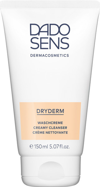 DADO SENS Dryderm Waschcreme, Gesicht, Aloe Vera, Hyaluronsäure, Trockene Haut - Bild 1