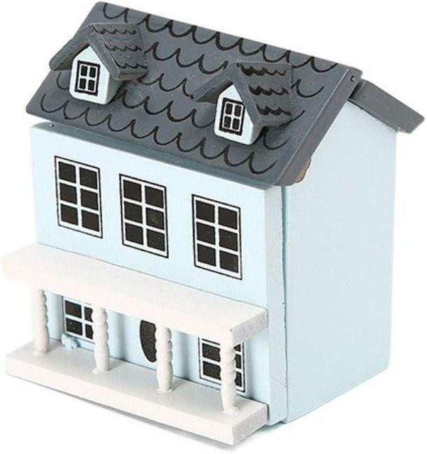 Binchi Outdoor Product Miniaturhaus Mini Villa, Holz, Blau, ab 5 Jahren - Bild 1