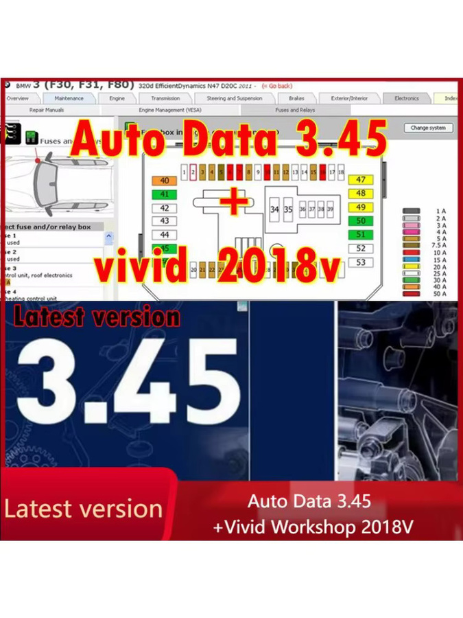 Atris-Technik Vivid Workshop 2018 Automotive-Reparatur-Software mit Auto Data 3.45 für Europa - Bild 4