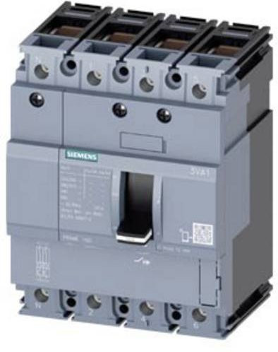 Siemens 3VA1112-5GD46-0AA0 Leistungsschalter in Grau mit einem Einstellbereich von 125 - 125A und einer maximalen Schaltspannung von 690 V/AC - Bild 1