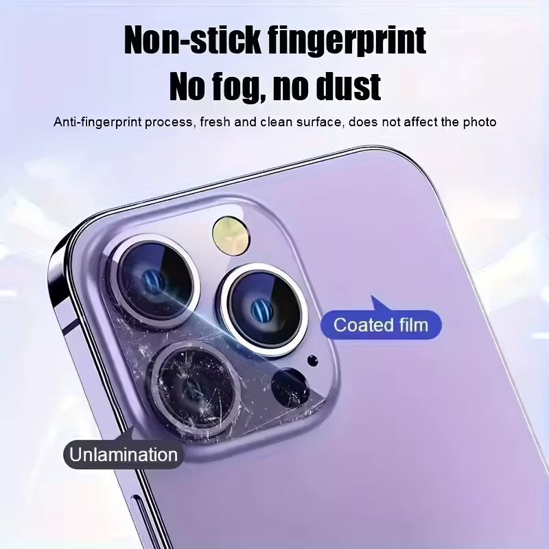 Kamera Objektiv Schutz Glas für Apple iPhone 11 12 13 14 15 16 17 Pro Max und Mini in Transparent - Bild 5