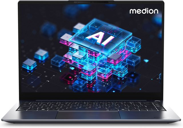 Medion SPRCHRGD 14 S2 Notebook in Precision Grey mit 14 Zoll QHD+ Display, Intel Core Ultra 7, 32 GB RAM, 1000 GB SSD und Windows 11 - Bild 1