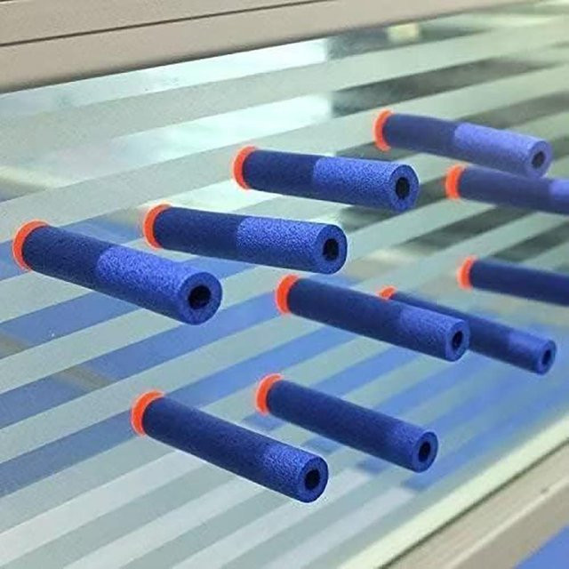 Nerf Nachfüllpack, Saugpfeile, Schaumstoff, Blau, 60 Stück - Bild 1