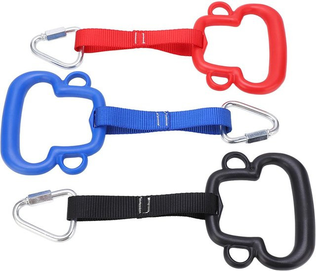 Fishine Turnringe Affenformring, Klettertrainingsgerät, blue, 200 kg Tragfähigkeit - Bild 1
