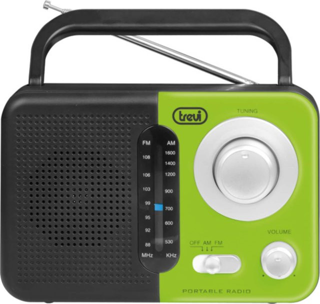Trevi RA 768 S portables AM/FM-Radio in Grün mit 3,5 mm Klinkenanschluss - Bild 1