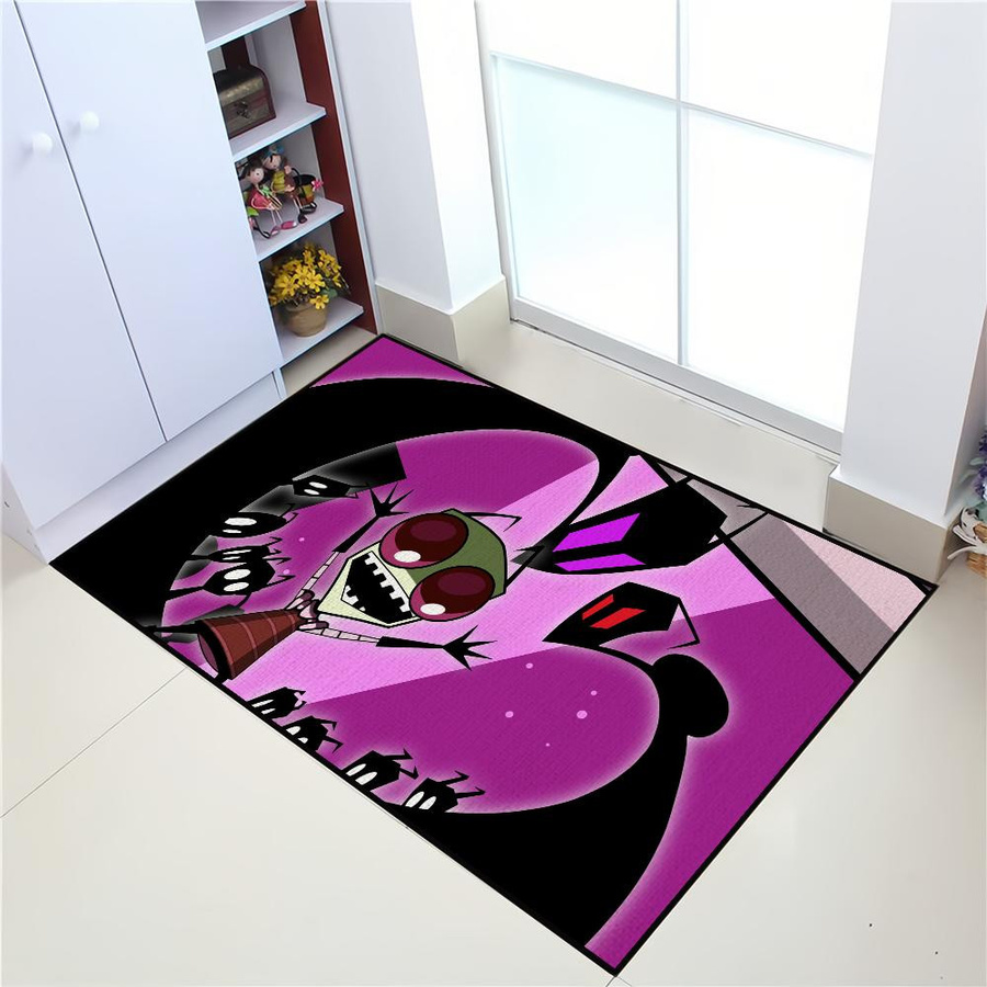 Karpetti Invader Zim Cartoon Fußmatte, rutschfest und waschbar, B/T: 40 x 60 cm, Multicolour - Bild 3