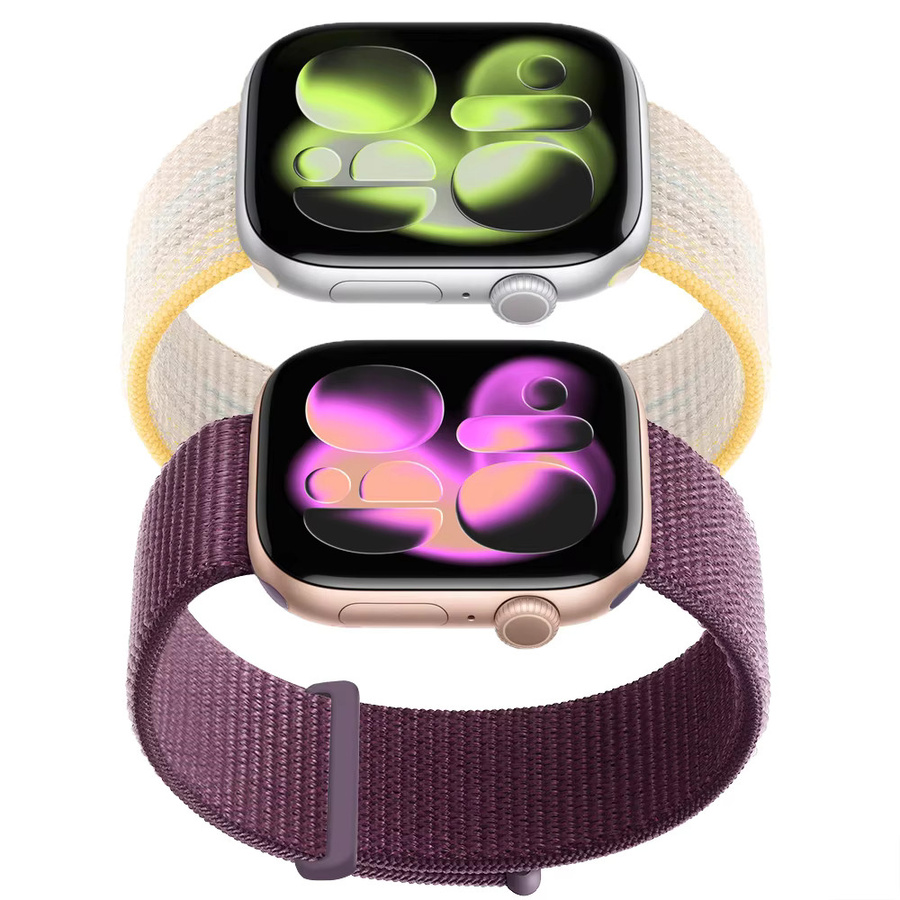 Smartwatch-Armband Nylon, Unisex - Bild 2