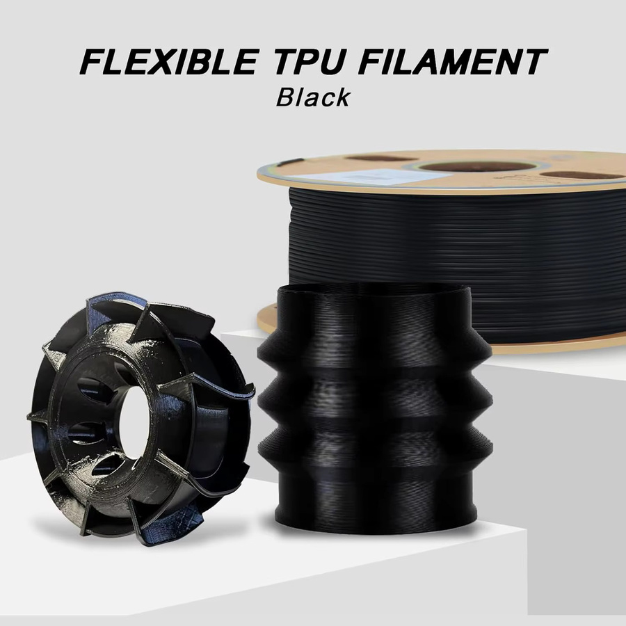 MANLANG TPU Filament 95A Flexibles 3D-Druckfilament Multicolour für FDM-Drucker - Bild 2