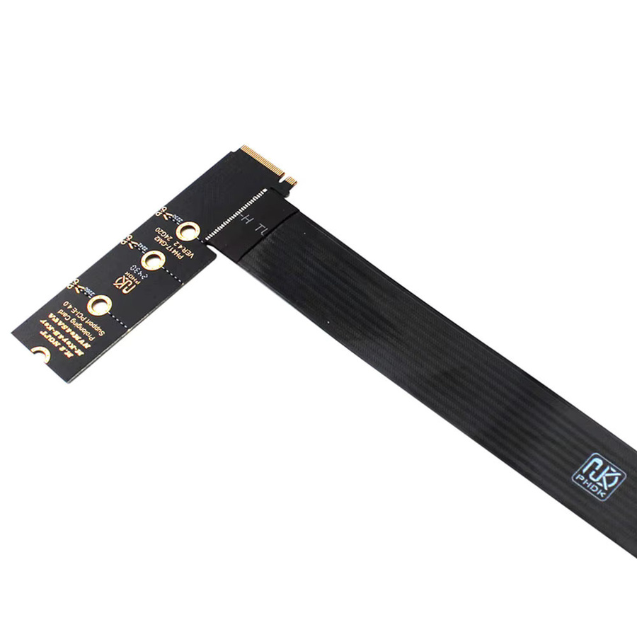 ALLOYSEED NGFF M-Key PCIe 4.0 SSD-Erweiterungskarte für M.2 NVMe SSD in Schwarz - Bild 5