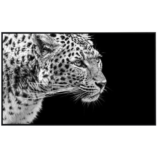 papermoon EcoHeat Infrarotheizung Leopard Schwarz Weiss mit App-Steuerung und Überhitzungsschutz - Bild 2