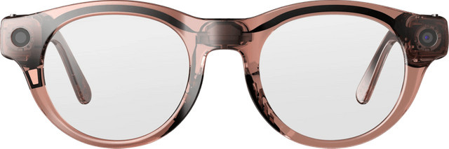 HTC VIVE Eagle KI-Brille Photochromic in Braun mit runder Form und Vollrand aus Kunststoff - Bild 1