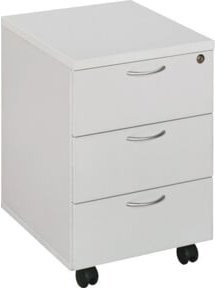 STIER Rollcontainer mit 3 Schubladen in Grau, B/T/H: 40,5 x 50,0 x 59,0 cm - Bild 1