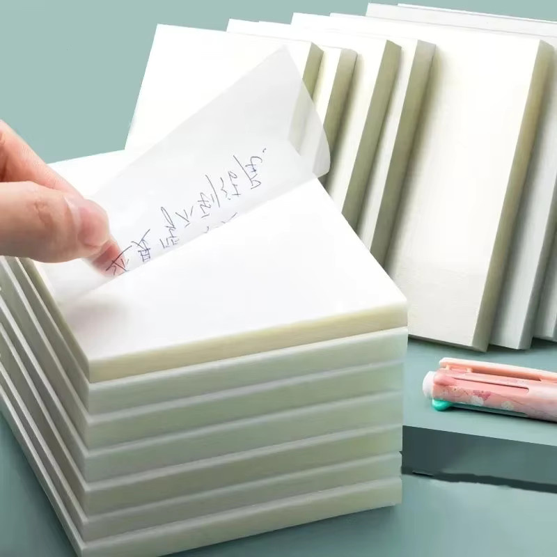 Transparente Haftnotizblöcke von Posits Papeleria, 50 Blatt für Schule und Büro - Bild 1