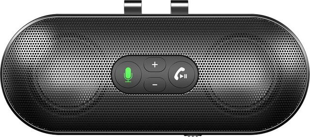 YJMP Auto Parts Kabellose Bluetooth 5.4 Freisprecheinrichtung mit Multipoint-Funktion und MP3-Musikplayer für das Auto, Farbe: Grau - Bild 1