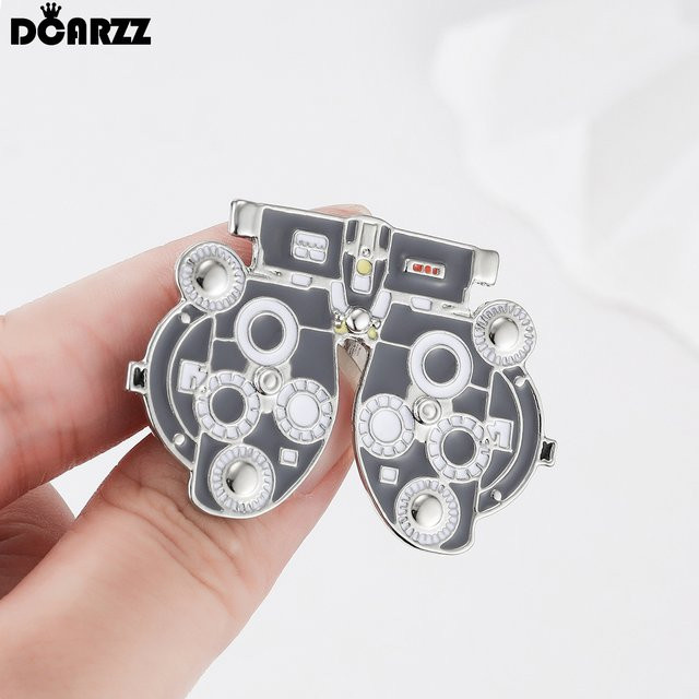 DCARZZ Brosche Emaille, Silber, Unisex - Bild 1