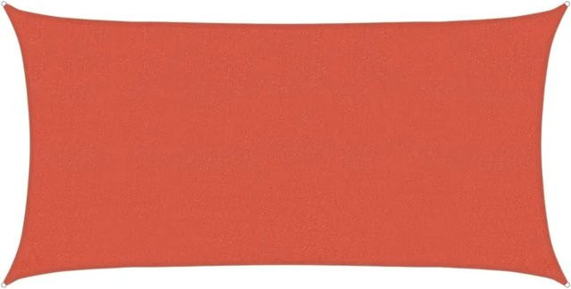 vidaXL Sonnensegel aus HDPE in Terrakottarot, B/T: 250 x 450 cm - Bild 1
