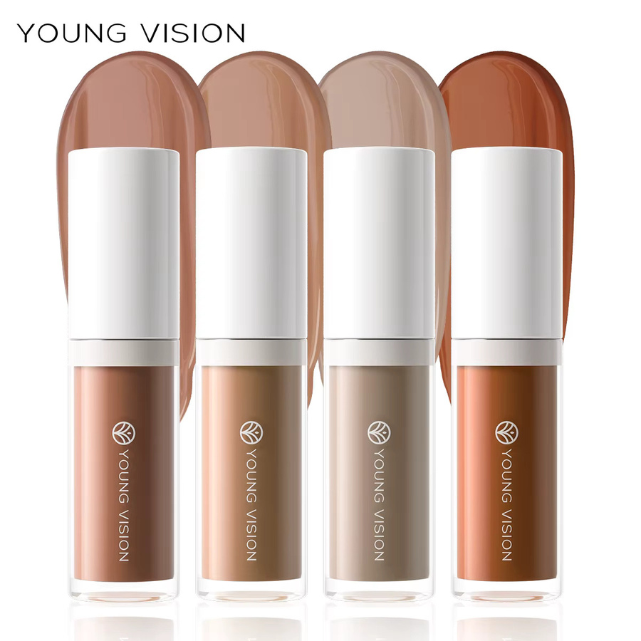 YOUNG VISION Flüssiger Bronzer und Highlighter, 4 Farben, Natürlich - Bild 4
