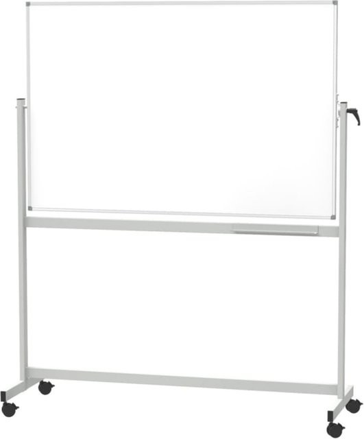 Mobiles Whiteboard MAULstandard, drehbar, Emaille, B/H: 100 x 200 cm - Bild 1