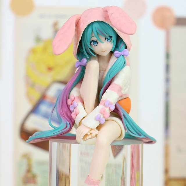 Bandai Hatsune Miku Actionfigur, Rosa, Kunststoff - Bild 1