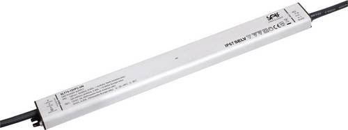 Self Electronics SLT75-12VFC-UN LED-Trafo LED-Treiber Konstantspannung 75W 6.25A 12V/DC in Silber - Bild 1