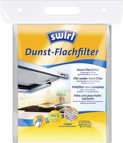 Swirl Dunstabzugshauben-Ersatzfilter 221974 in Weiß, 2 Stück - Bild 1
