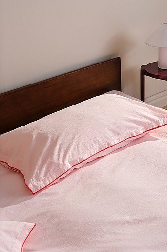 PIVOT Kissenhülle aus Baumwolle in Pink, B/H: 90 x 50 cm - Bild 1