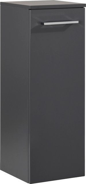 Fackelmann Bad-Hängeschrank HYPE 3.0 in Anthrazit matt mit Soft-Close-Türen und internen Regalen, Breite: 30,5 cm, Höhe: 82,5 cm - Bild 1