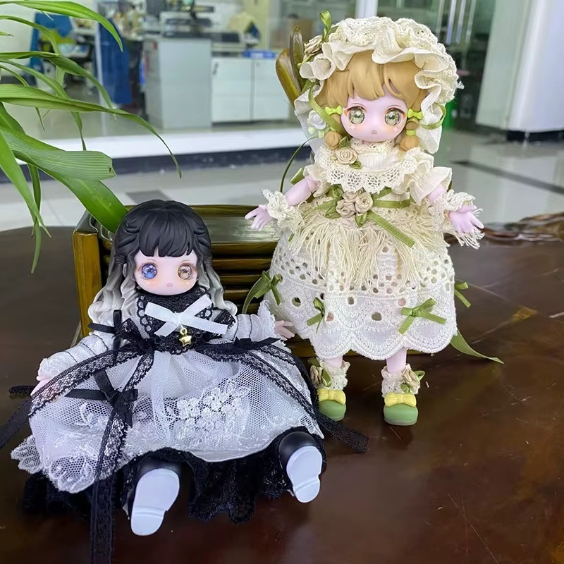 DBS Shattered Star Vintage Treasures MJD Surprise Blind Box BJD Puppe in Mehrfarbig mit 12 beweglichen Gelenken - Bild 2