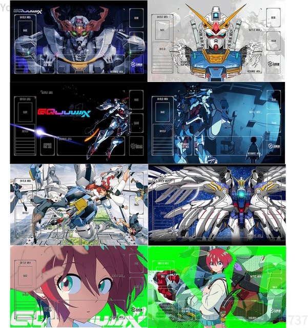Bandai Gundam Die Hexe von Mercury Spielmatte, Gummi, Bunt / Mehrfarbig - Bild 1