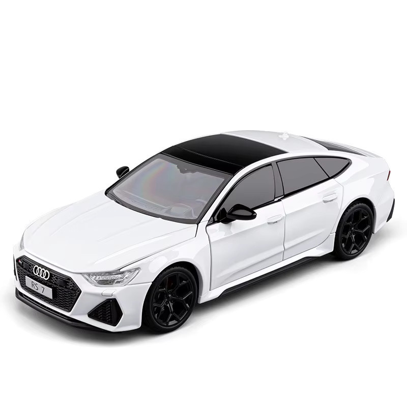 RMZ city RS7 A6L Automodell, 1:24, mit Licht und Sound, mit öffnenden Türen - Bild 5