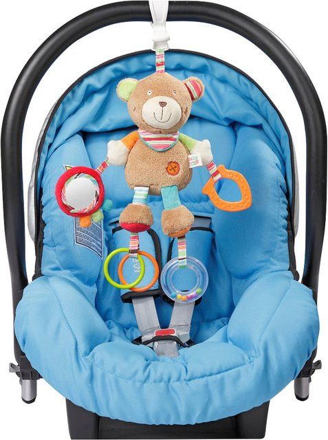 Fehn Teddy Oskar, Greifling Klemm-Spielzeug, ab 0 Jahre - Bild 1