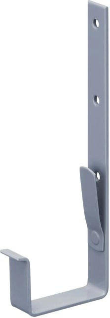Inefa Rinnenhalter für Kastenrinnen NW 115 aus verzinktem Stahl mit PVC-Beschichtung in Grau - Bild 1