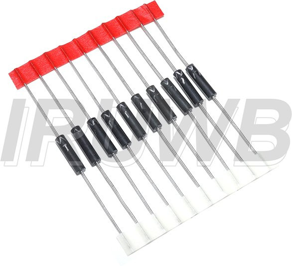 10er Set IRUWB Hochspannungsdioden 2CL77 HV Gleichrichter in Schwarz, 5mA 20KV - Bild 1