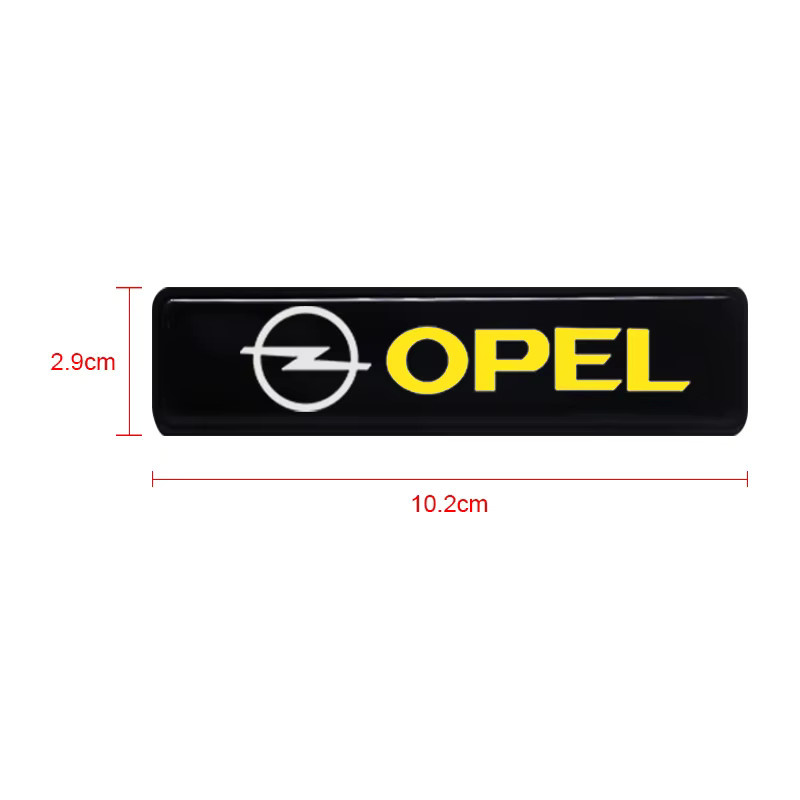 LED Frontgrill Emblem für Opel Astra, Insignia, Corsa, Zafira B und Mokka in Schwarz oder Weiß - Bild 3