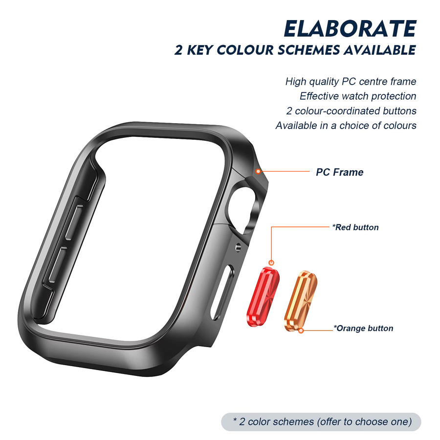Schutzhülle für Apple Watch 11/10, Kunststoff, 42 mm, 46 mm, Unisex - Bild 2