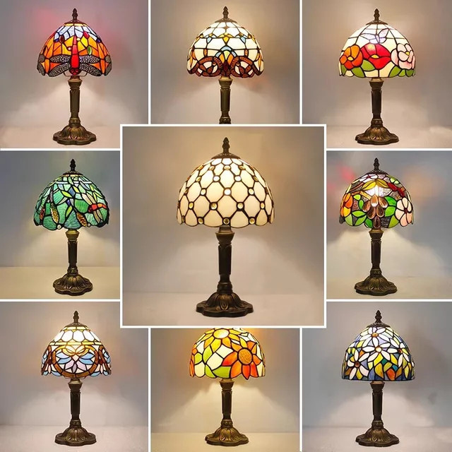 Vintage Classica Tischlampe von ksdligh aus Glas in Transparent und Multicolour mit E27 Fassung - Bild 1