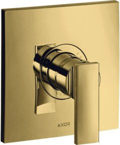 Hansgrohe Axor Citterio UP-Brause-Einhebelmischer mit Fertigmontageset in Gold optik - Bild 1